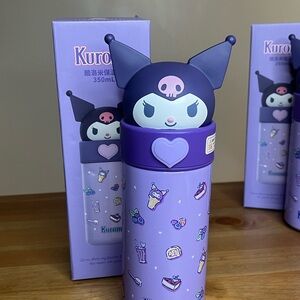 Sanrio Kuromi Purple Water Bottle
